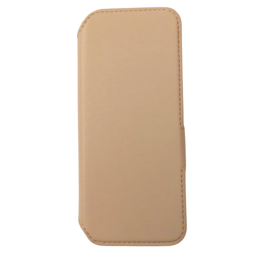 Vorderansicht: Handyschutztasche in sandgold für das Blindshell Classic 3